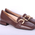 Mocassino accessorio testa di moro forma quadra Matteo Pitti<BR/> 