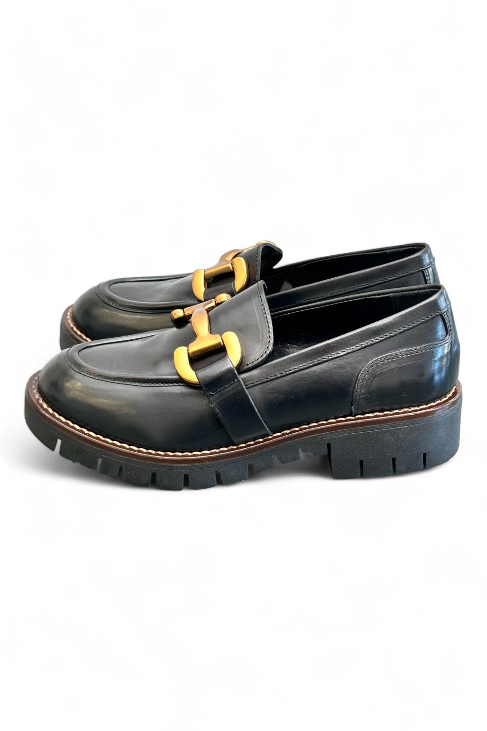 Mocassino accessorio pelle nera Anima 