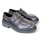 Mocassino Ash Miracle pelle nera<BR/> 