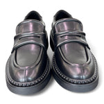 Mocassino Ash Miracle pelle nera<BR/> 