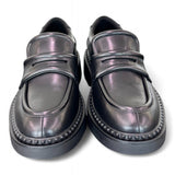 Mocassino Ash Miracle pelle nera<BR/> 