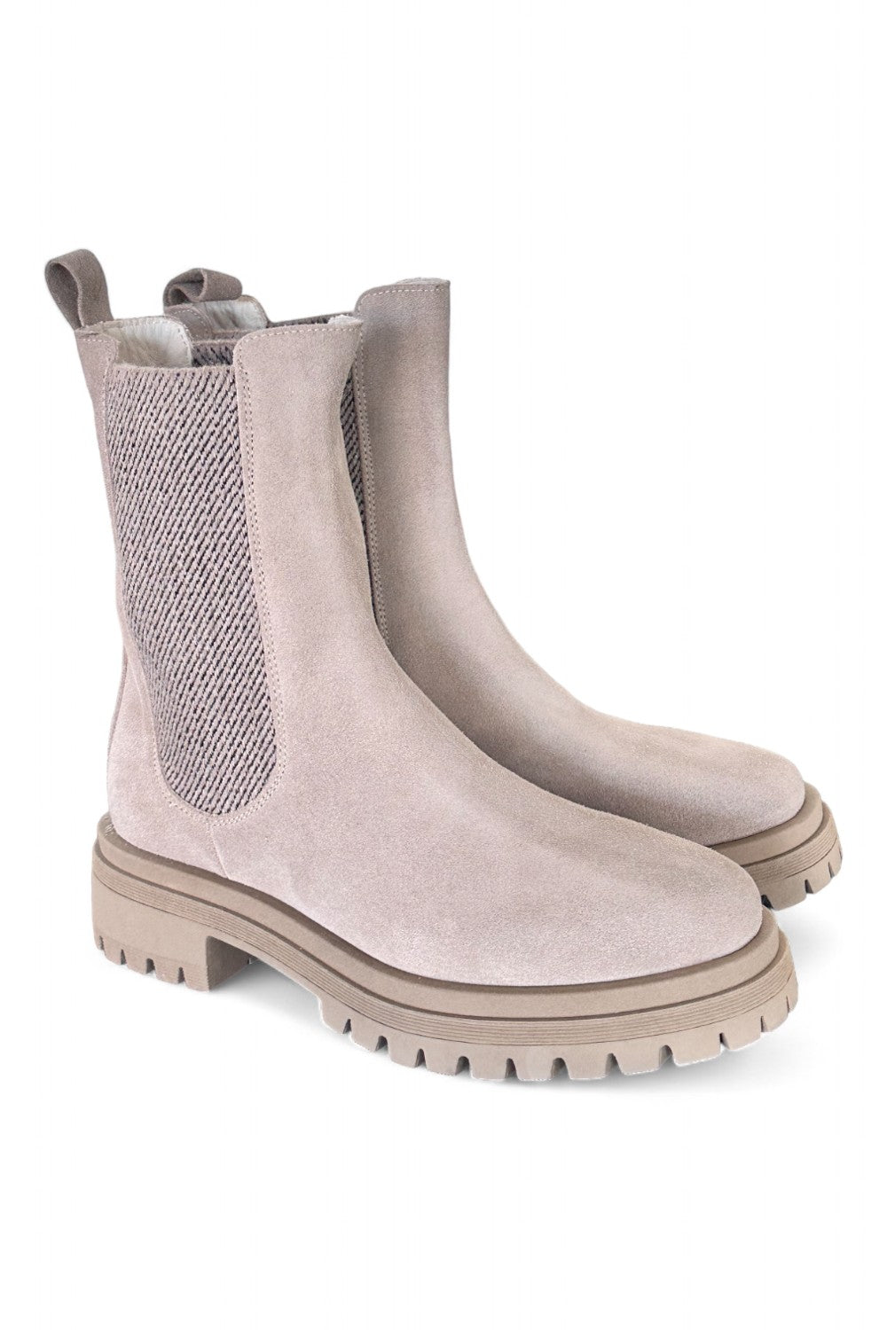 Beatles suede tortora Crown<BR/> 