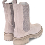 Beatles suede tortora Crown<BR/> 