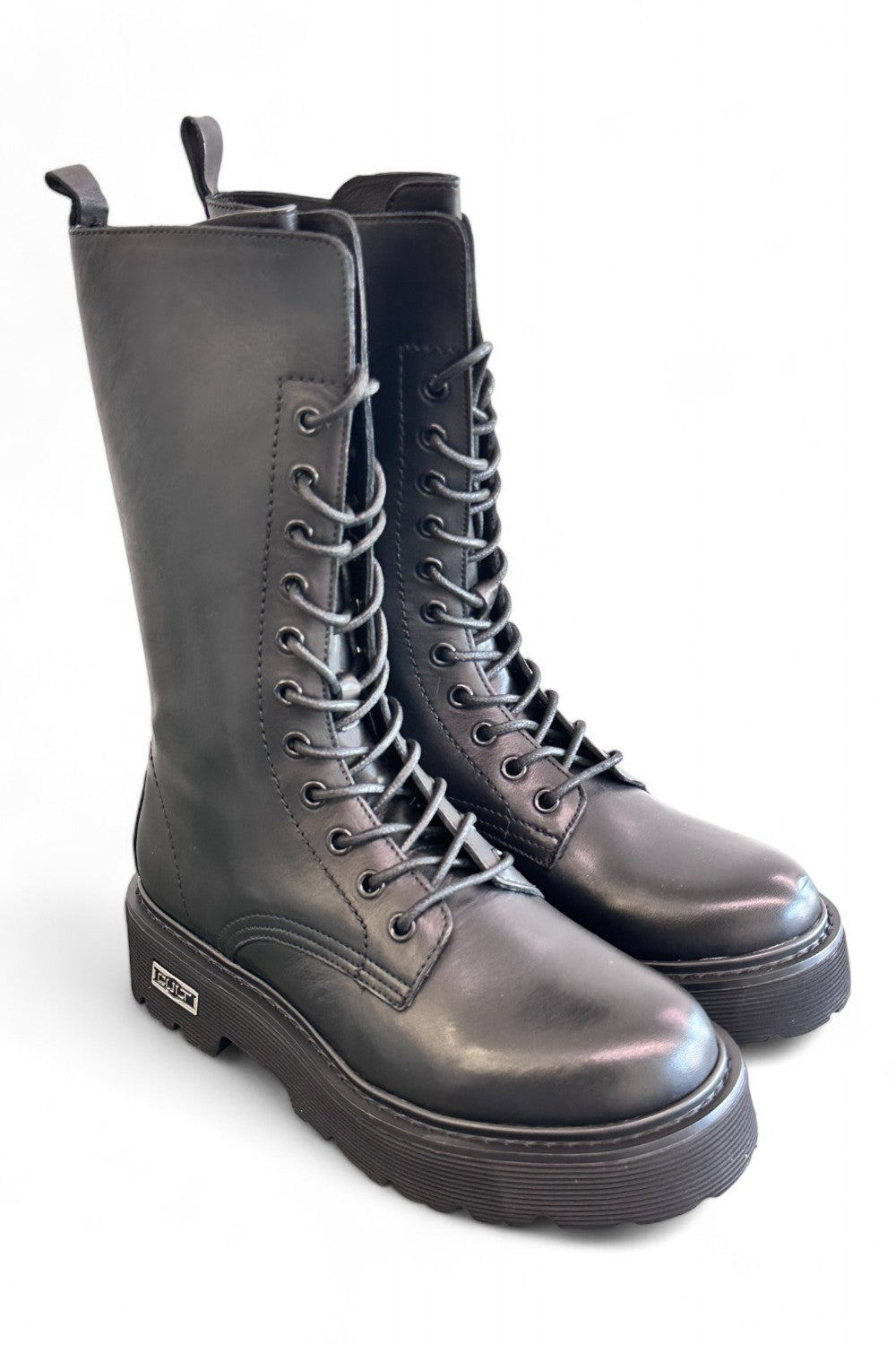 Anfibio 3/4 donna pelle nera Cult 