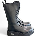 Anfibio 3/4 donna pelle nera Cult 