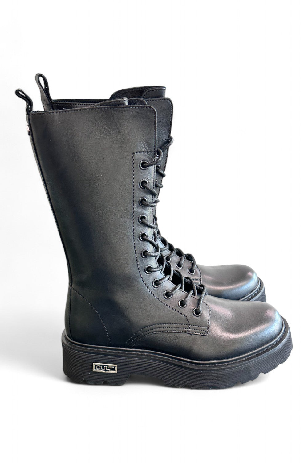 Anfibio 3/4 donna pelle nera Cult 