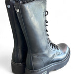 Anfibio 3/4 donna pelle nera Cult 