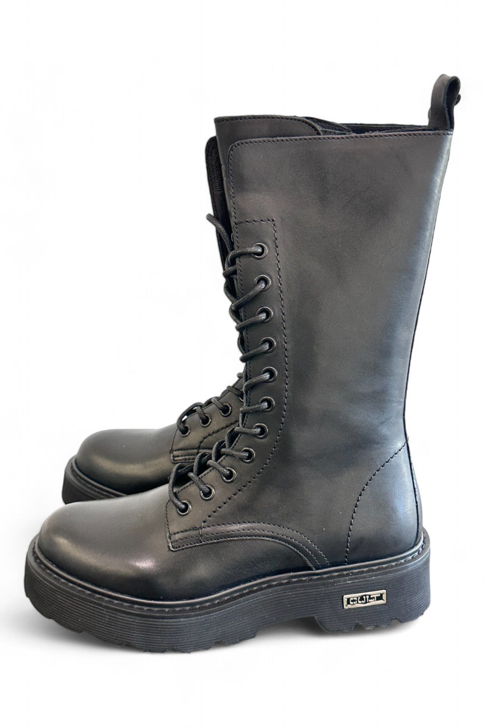 Anfibio 3/4 donna pelle nera Cult 