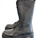 Anfibio 3/4 donna pelle nera Cult 