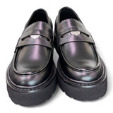 Mocassino penny gomma nero Cult 