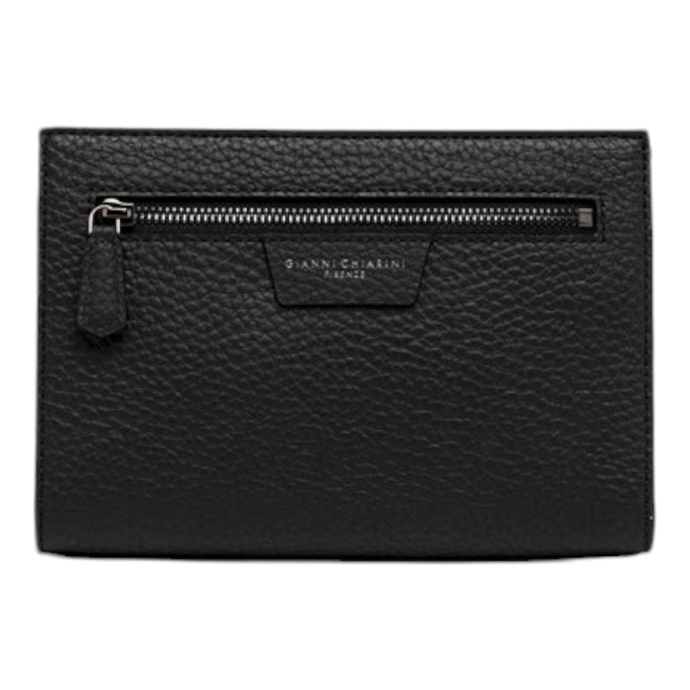 Pochette uomo donna pelle nera Gianni Chiarini piccola 