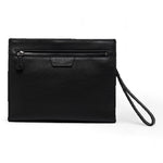 Pochette uomo donna pelle nera Gianni Chiarini 