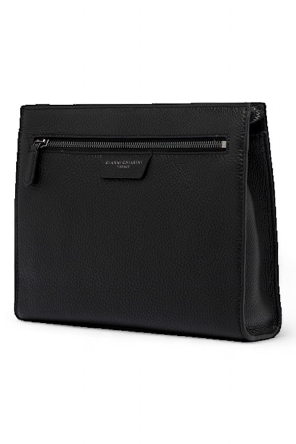 Pochette uomo donna pelle nera Gianni Chiarini 