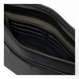 Pochette uomo donna pelle nera Gianni Chiarini 