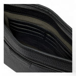 Pochette uomo donna pelle nera Gianni Chiarini 