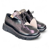 Scarpa allacciata sneaker Le Bohemien nero latte<BR/> <BR/> <BR/> 