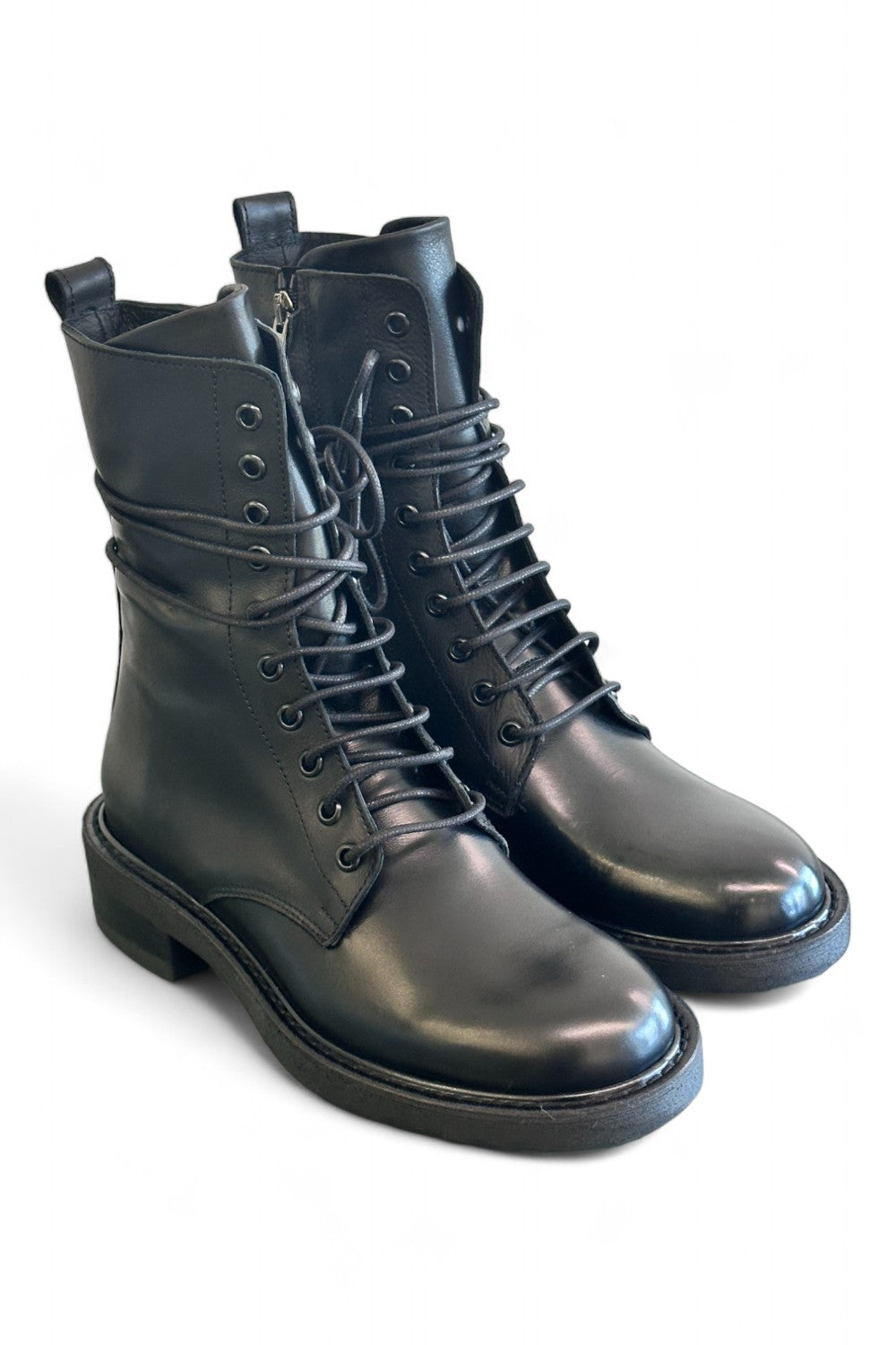 Anfibio donna in pelle nera Metisse<BR/> 