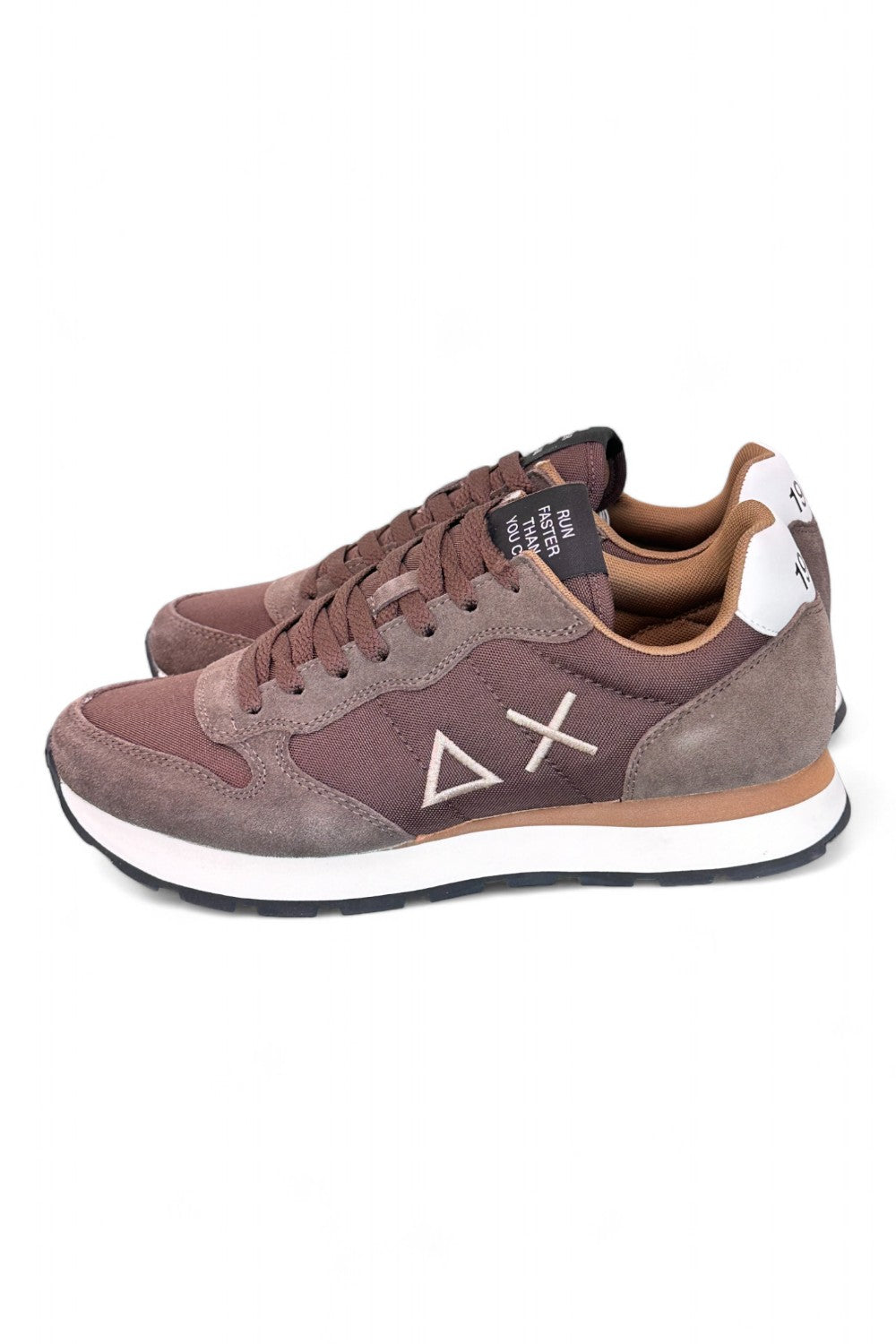 Sneaker uomo Tom Solid basic brown Sun 68 