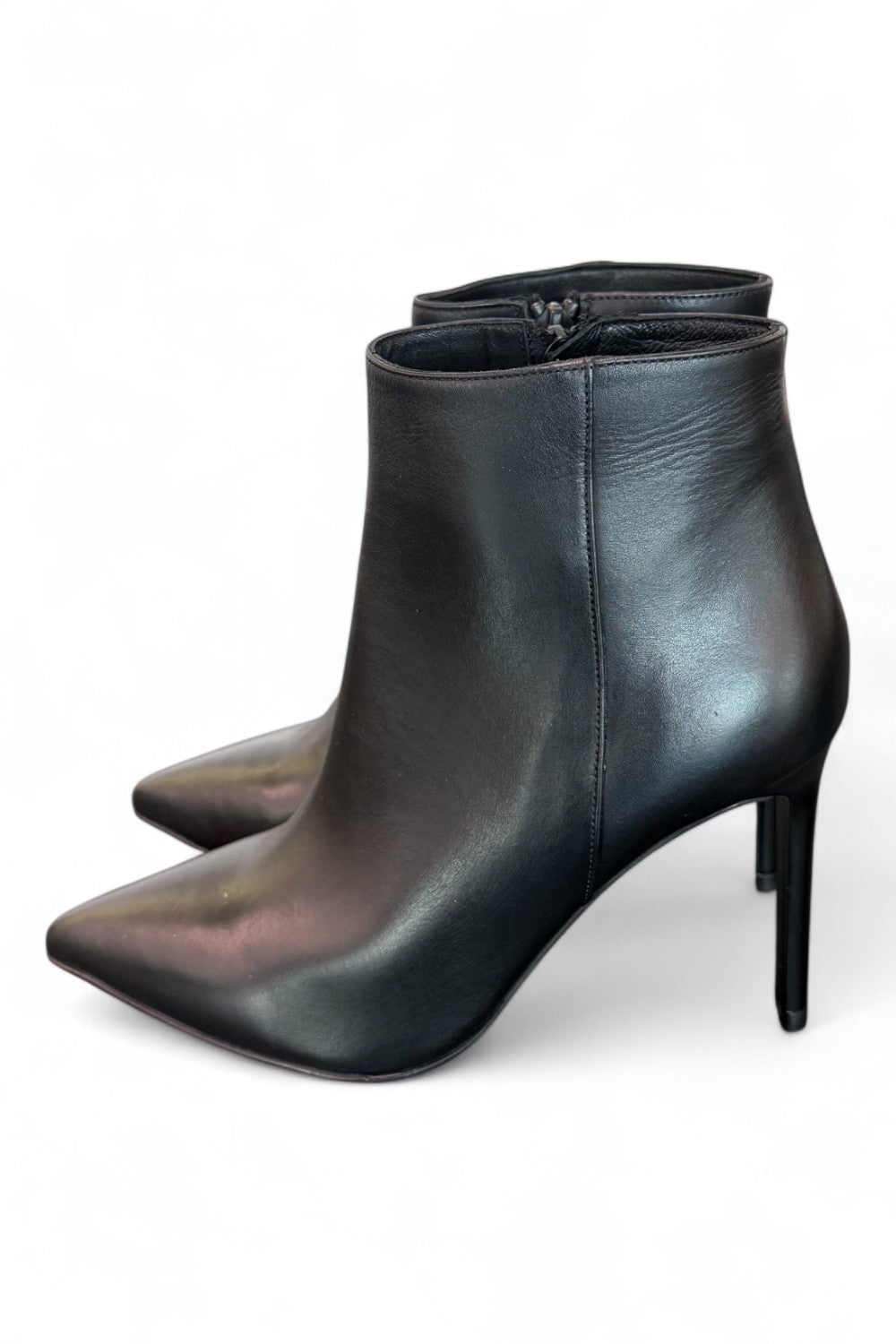Stivaletto pelle nera T100 Albano 