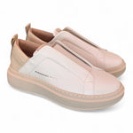 Sneaker donna Wembley slip on white nude Alexander Smith<BR/> 