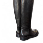 Stivale pompiere pelle nera Anima <BR/> 