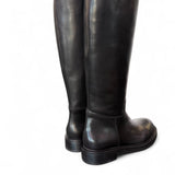 Stivale pompiere pelle nera Anima <BR/> 