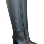 Stivale tubo nappa nera T90 Bianca Di<BR/> 