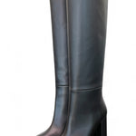 Stivale tubo nappa nera T90 Bianca Di<BR/> 