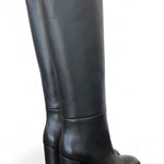 Stivale tubo nappa nera T90 Bianca Di<BR/> 