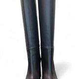Stivale tubo nappa nera T90 Bianca Di<BR/> 