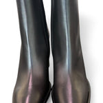 Stivaletto zip nappa nera T90 Bianca Di<BR/> 