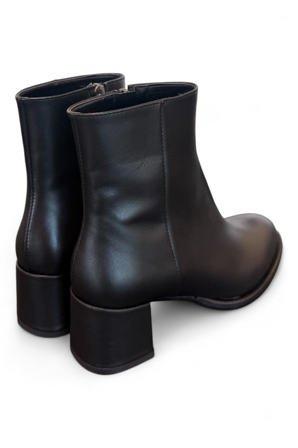 Stivaletto nappa nera T50 grosso Bianca Di<BR/> 
