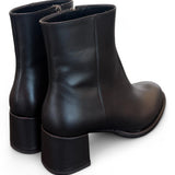 Stivaletto nappa nera T50 grosso Bianca Di<BR/> 