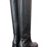 Stivale nappa nera T50 grosso Bianca Di<BR/> 