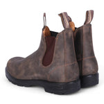 Stivaletto beatles pelle ingrassata marrone Blundstone donna 