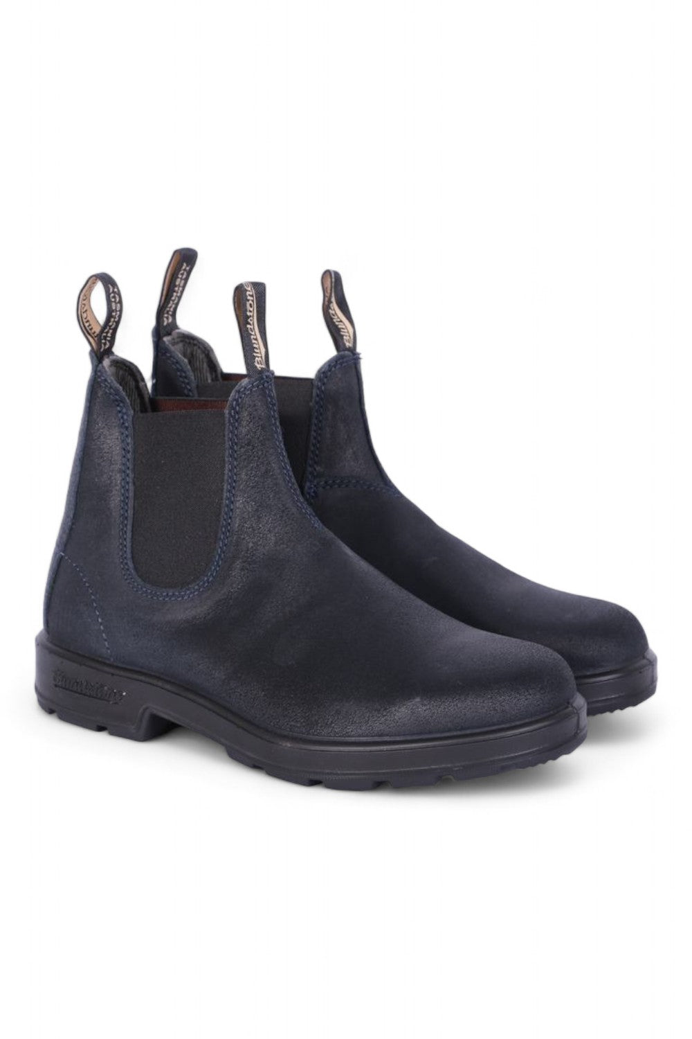 Stivaletto beatles uomo Blundstone scamosciato blu 1912BC 