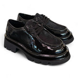 Scarpa allacciata ingegnere naplak nero Bruno Premi 