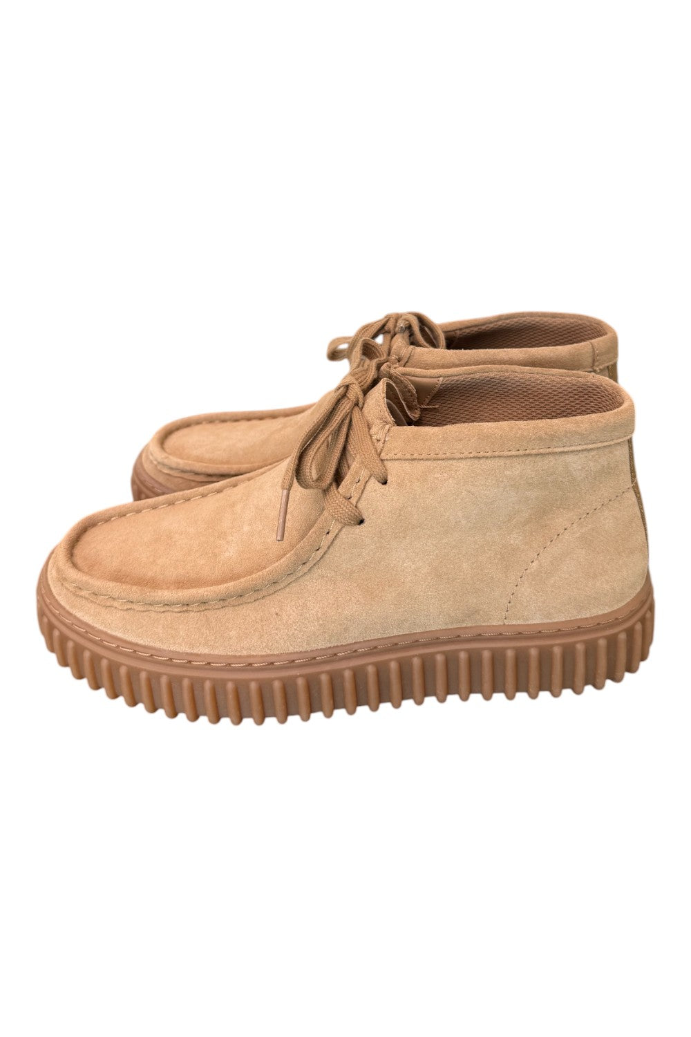 Polacco uomo Torhill Hi Dark sand suede Clarks<BR/> 