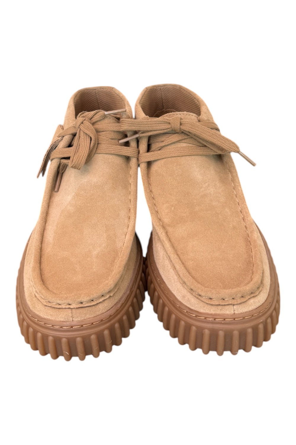 Polacco uomo Torhill Hi Dark sand suede Clarks<BR/> 