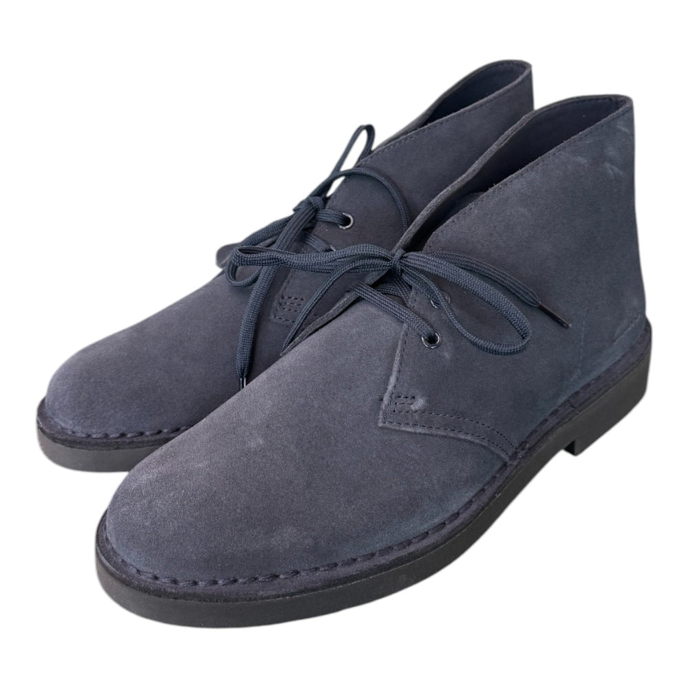 Scarpa uomo Desert Boot Evo navy blue Clarks<BR/> 