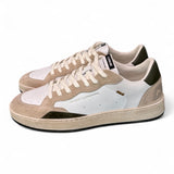 Sneaker uomo basket bianca Crime London Chelsea Dune Drift 