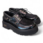 Scarpa barca nera  Slash Cult 