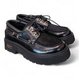 Scarpa barca nera  Slash Cult 