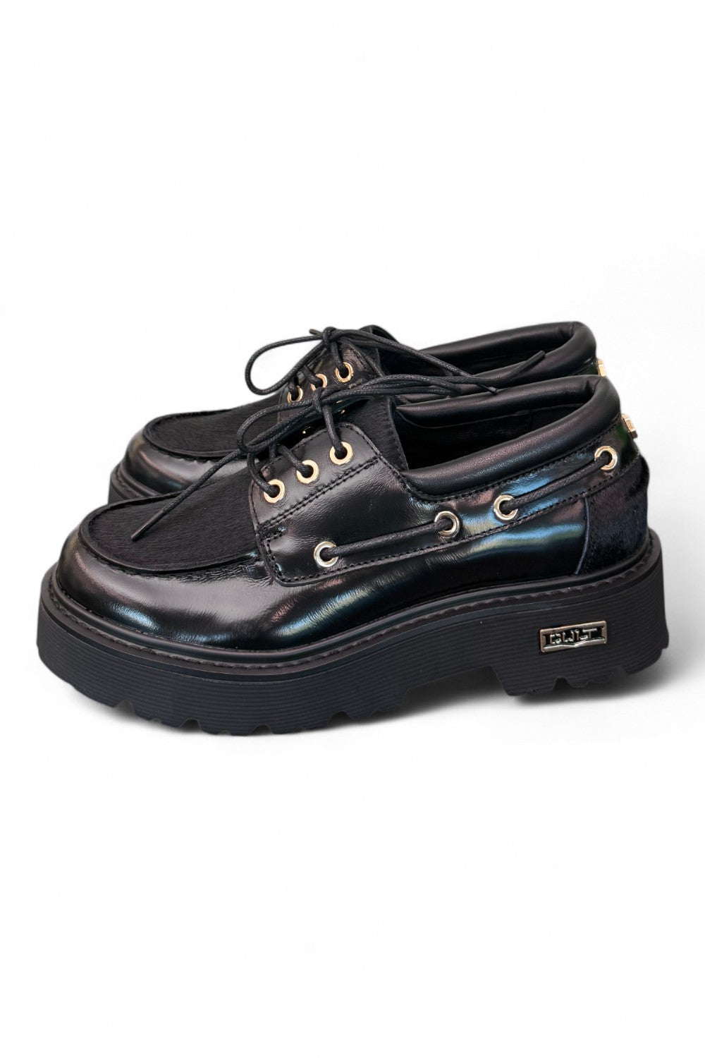 Scarpa barca nera  Slash Cult 