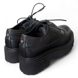 Scarpa francesina imperiale nera  Slash Cult 