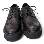 Scarpa francesina imperiale nera  Slash Cult 