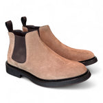 Stivaletto beatles suede tortora Dino Draghi<BR/> 