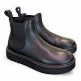 Stivaletto beatles pelle nera extralight Frau<BR/> 