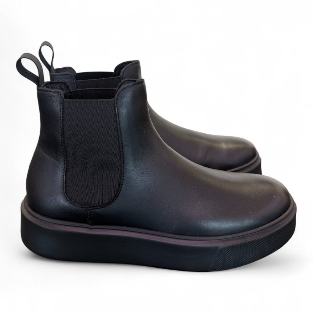 Stivaletto beatles pelle nera extralight Frau<BR/> 