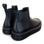 Stivaletto beatles pelle nera extralight Frau<BR/> 